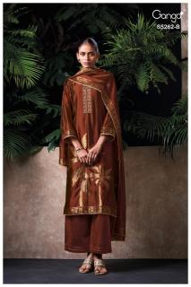 Ganga myren 5262 dress material wholesale in india